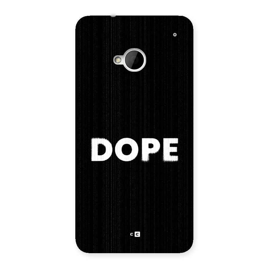 Sense Alert Back Case for One M7 (Single Sim)