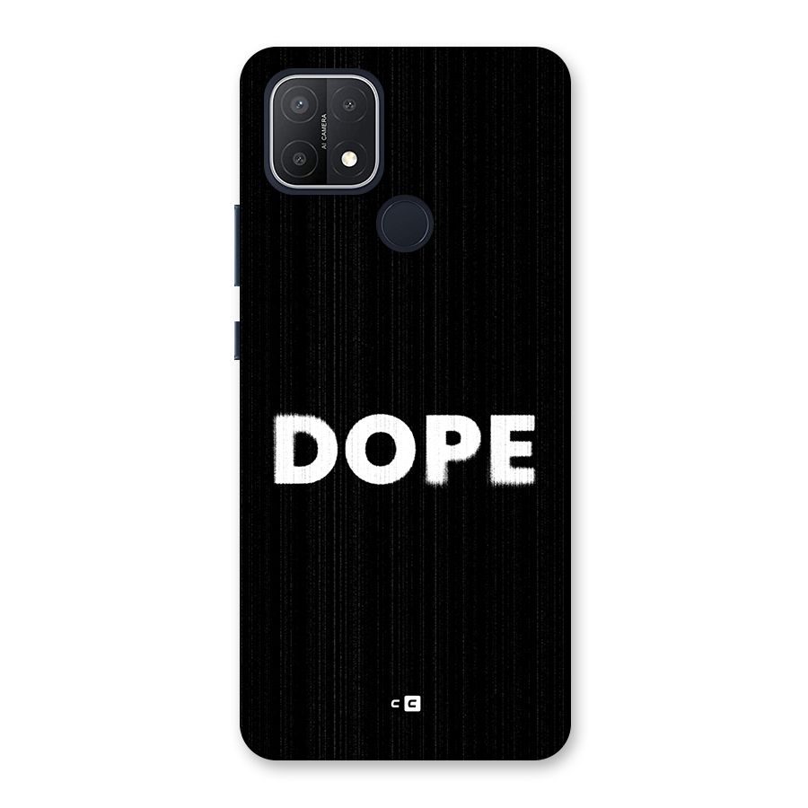 Sense Alert Back Case for Oppo A15