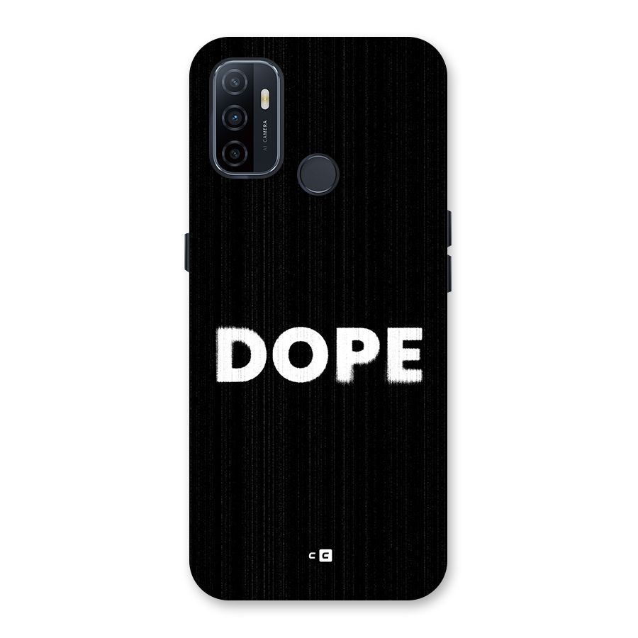 Sense Alert Back Case for Oppo A32
