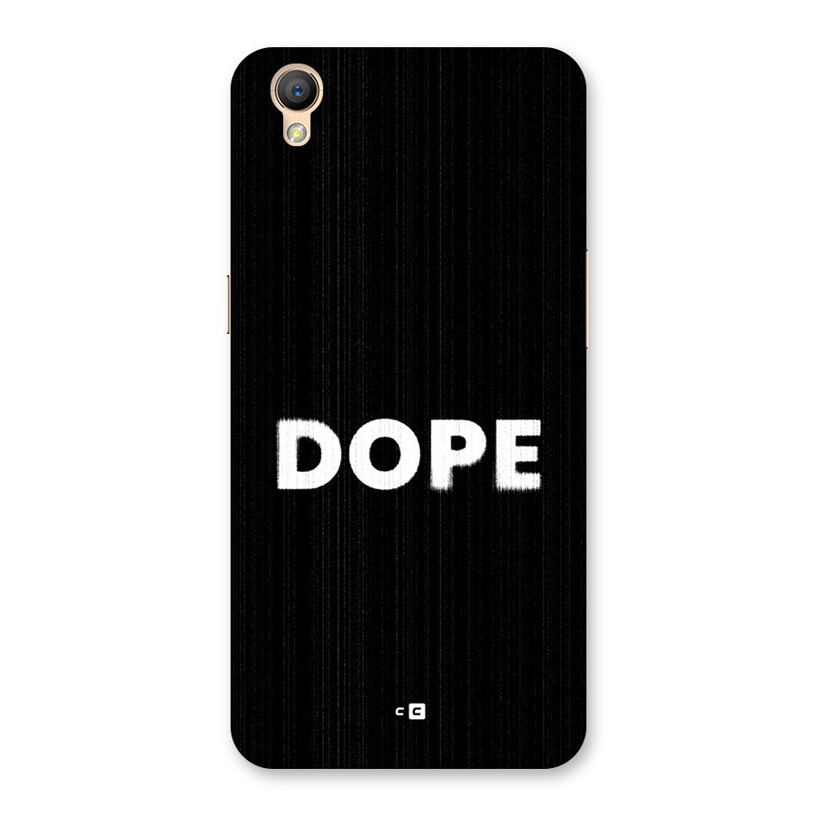 Sense Alert Back Case for Oppo A37