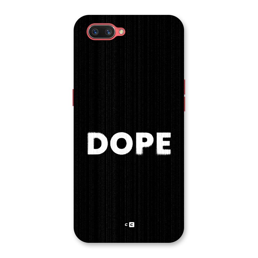 Sense Alert Back Case for Oppo A3s