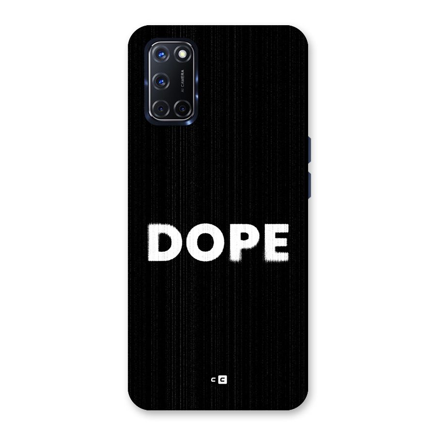 Sense Alert Back Case for Oppo A52
