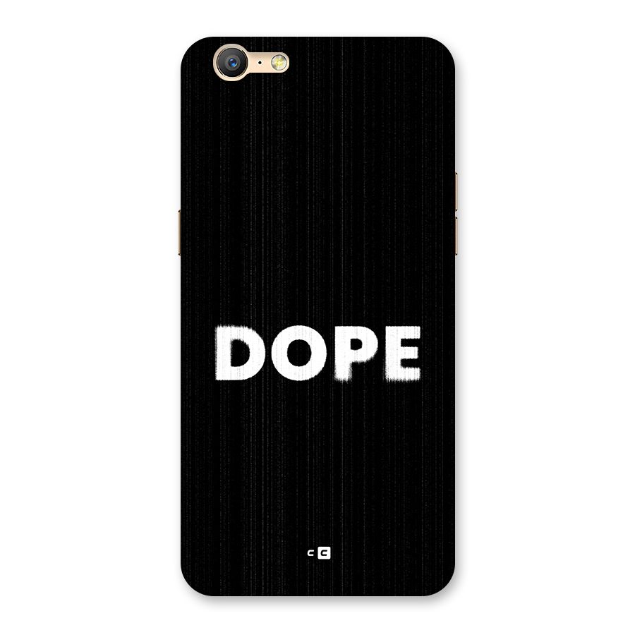 Sense Alert Back Case for Oppo A57