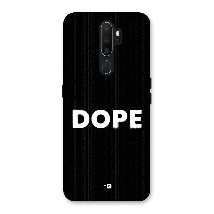 Sense Alert Back Case for Oppo A5 (2020)