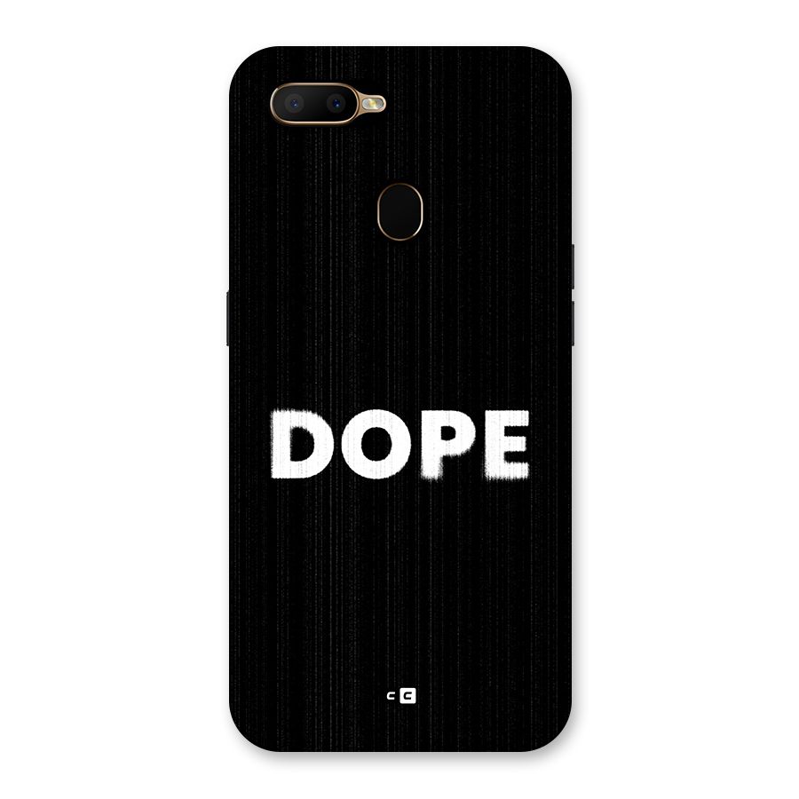 Sense Alert Back Case for Oppo A5s