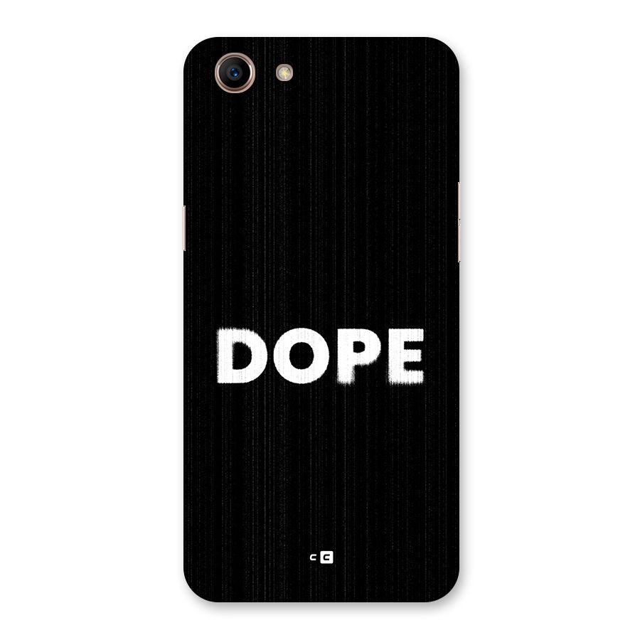 Sense Alert Back Case for Oppo A83 (2018)