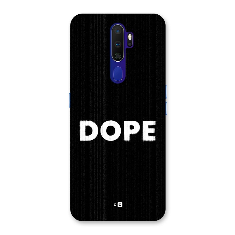 Sense Alert Back Case for Oppo A9 (2020)