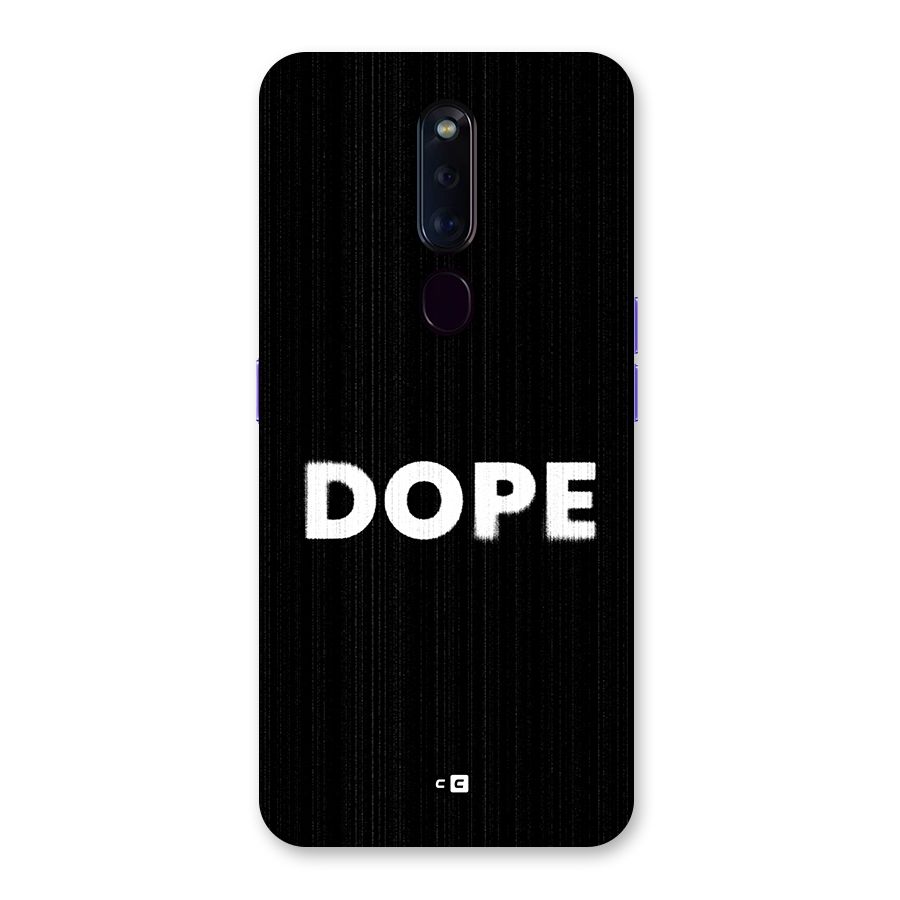 Sense Alert Back Case for Oppo F11 Pro