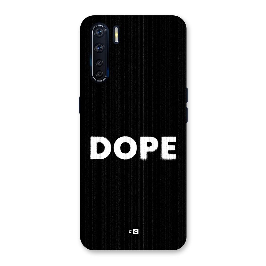Sense Alert Back Case for Oppo F15
