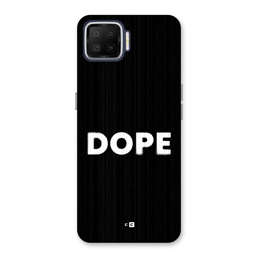 Sense Alert Back Case for Oppo F17