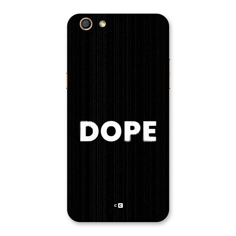 Sense Alert Back Case for Oppo F3