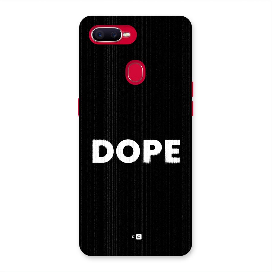 Sense Alert Back Case for Oppo F9 Pro