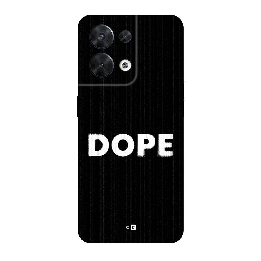 Sense Alert Back Case for Oppo Reno8 5G