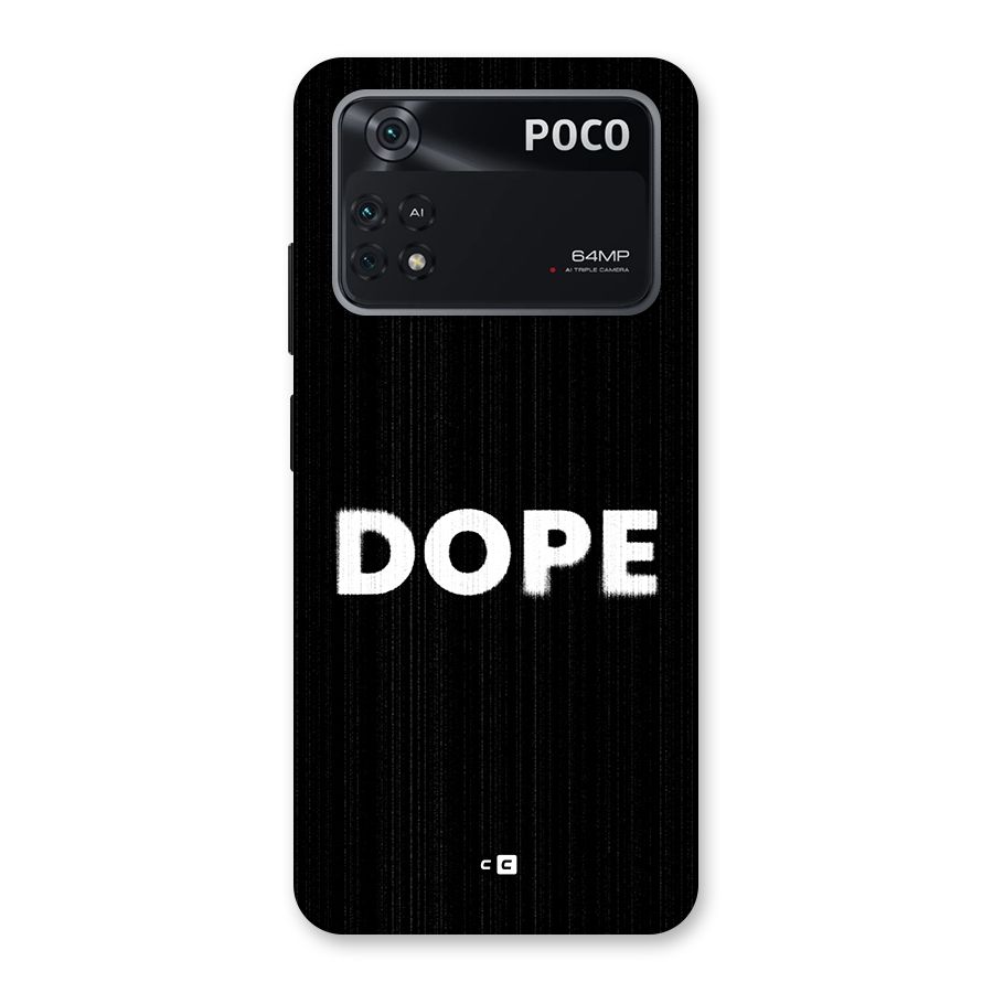 Sense Alert Back Case for Poco M4 Pro 4G