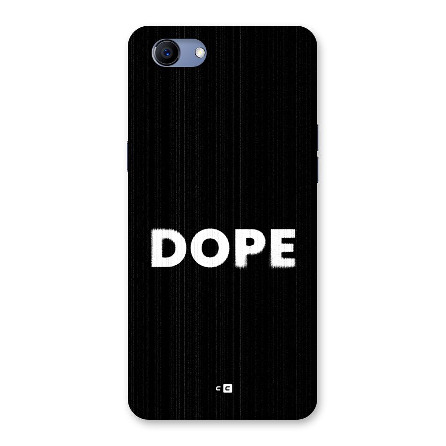 Sense Alert Back Case for Realme 1