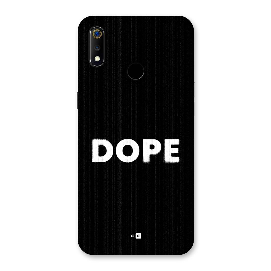 Sense Alert Back Case for Realme 3