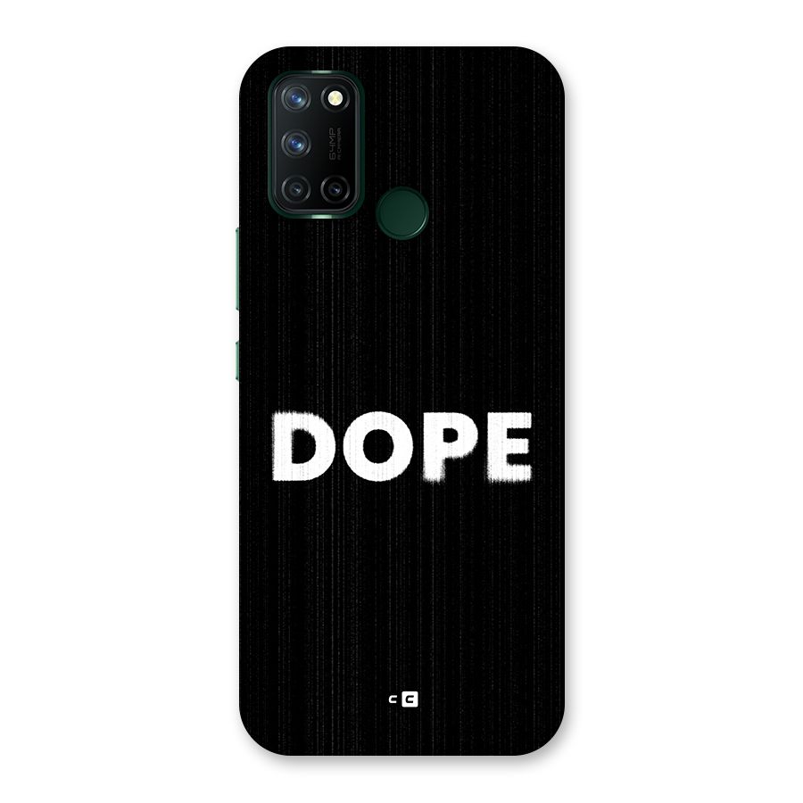Sense Alert Back Case for Realme C17