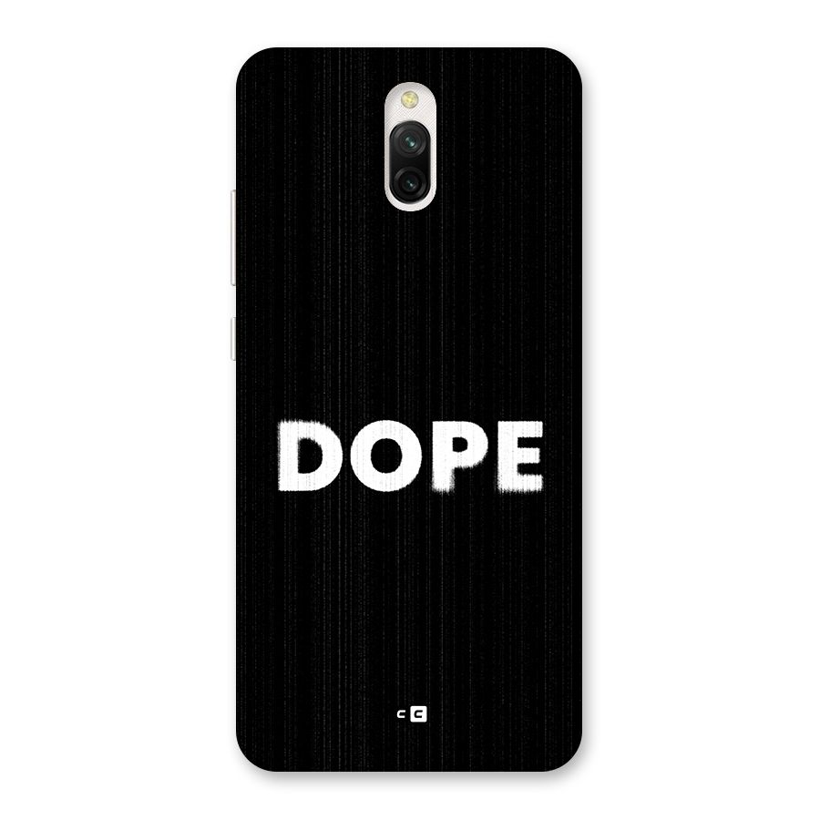 Sense Alert Back Case for Redmi 8A Dual