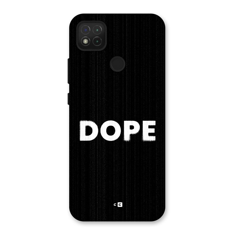 Sense Alert Back Case for Redmi 9 Activ