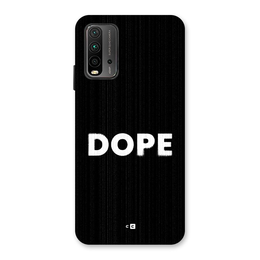 Sense Alert Back Case for Redmi 9 Power