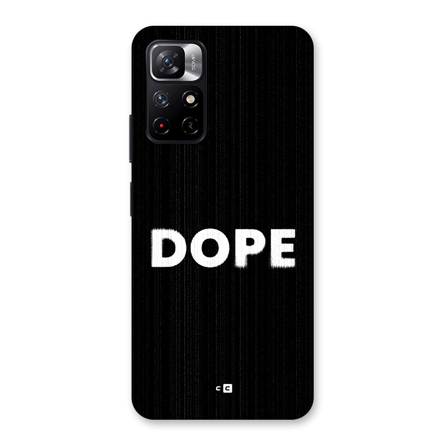 Sense Alert Back Case for Redmi Note 11T 5G
