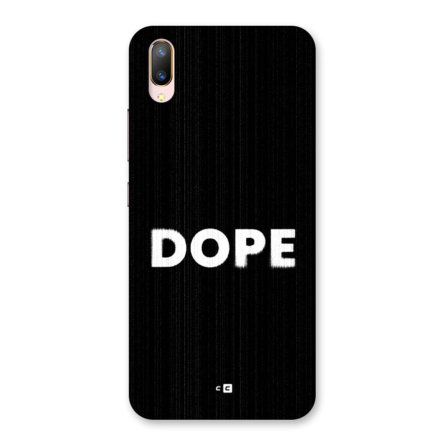 Sense Alert Back Case for Vivo V11 Pro