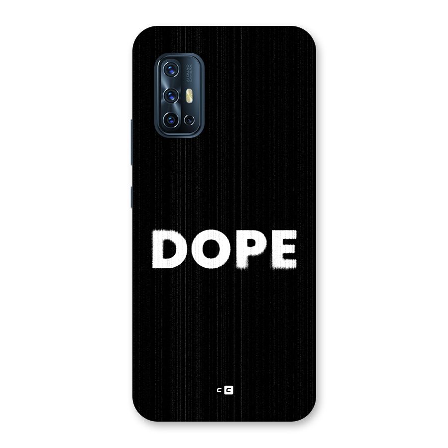 Sense Alert Back Case for Vivo V17