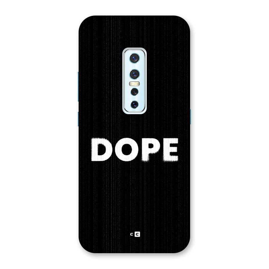Sense Alert Back Case for Vivo V17 Pro