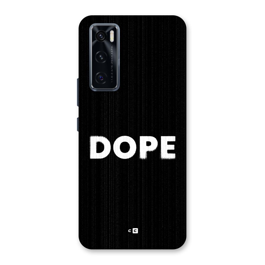 Sense Alert Back Case for Vivo V20 SE