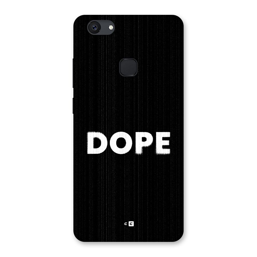 Sense Alert Back Case for Vivo V7 Plus