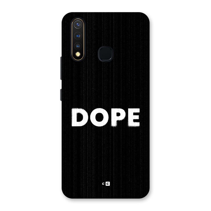 Sense Alert Back Case for Vivo Y19