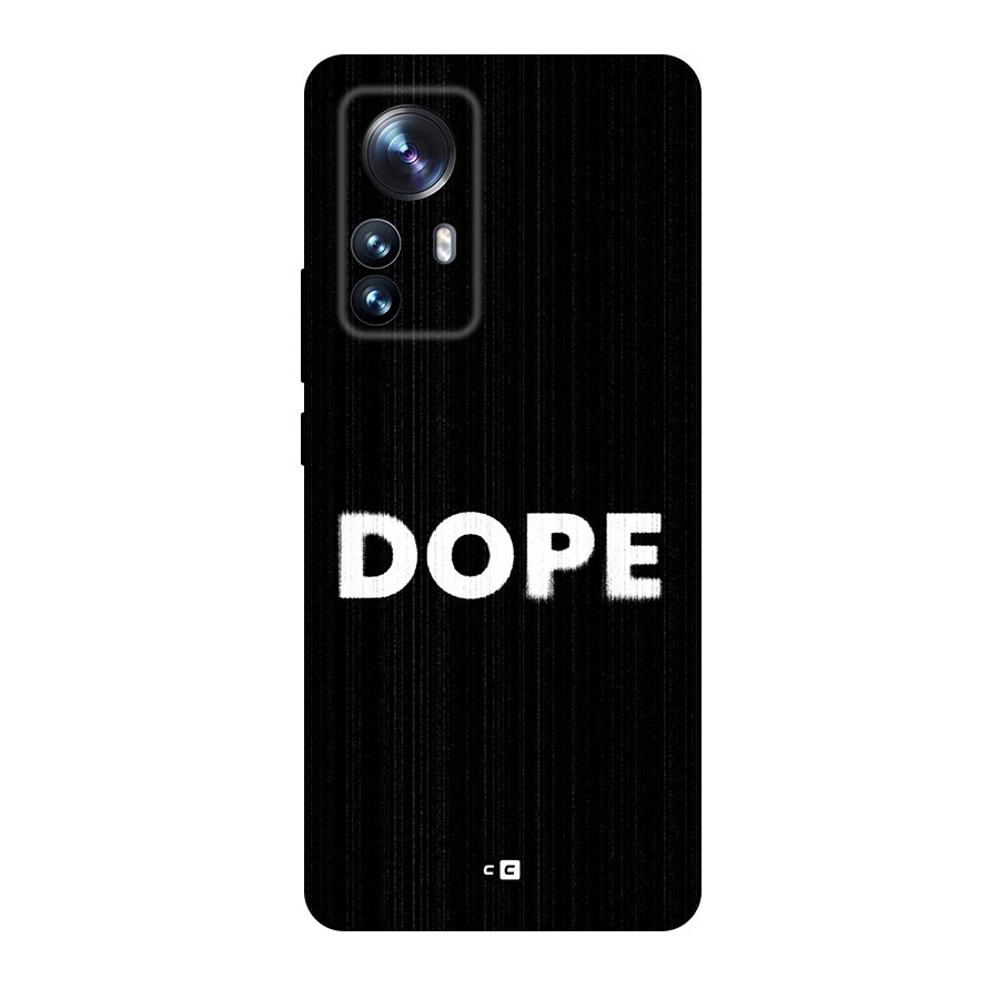 Sense Alert Back Case for Xiaomi 12 Pro