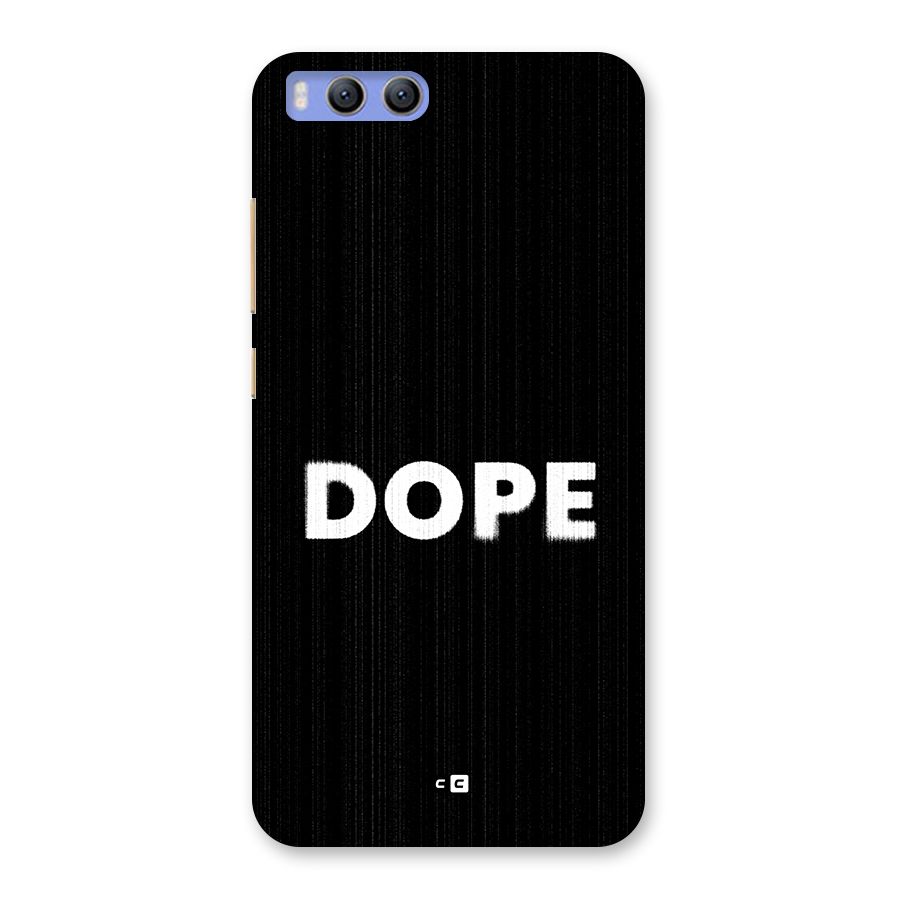 Sense Alert Back Case for Xiaomi Mi 6