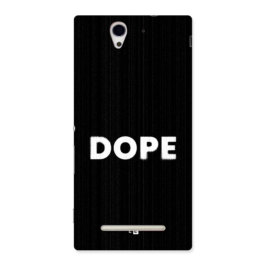 Sense Alert Back Case for Xperia C3
