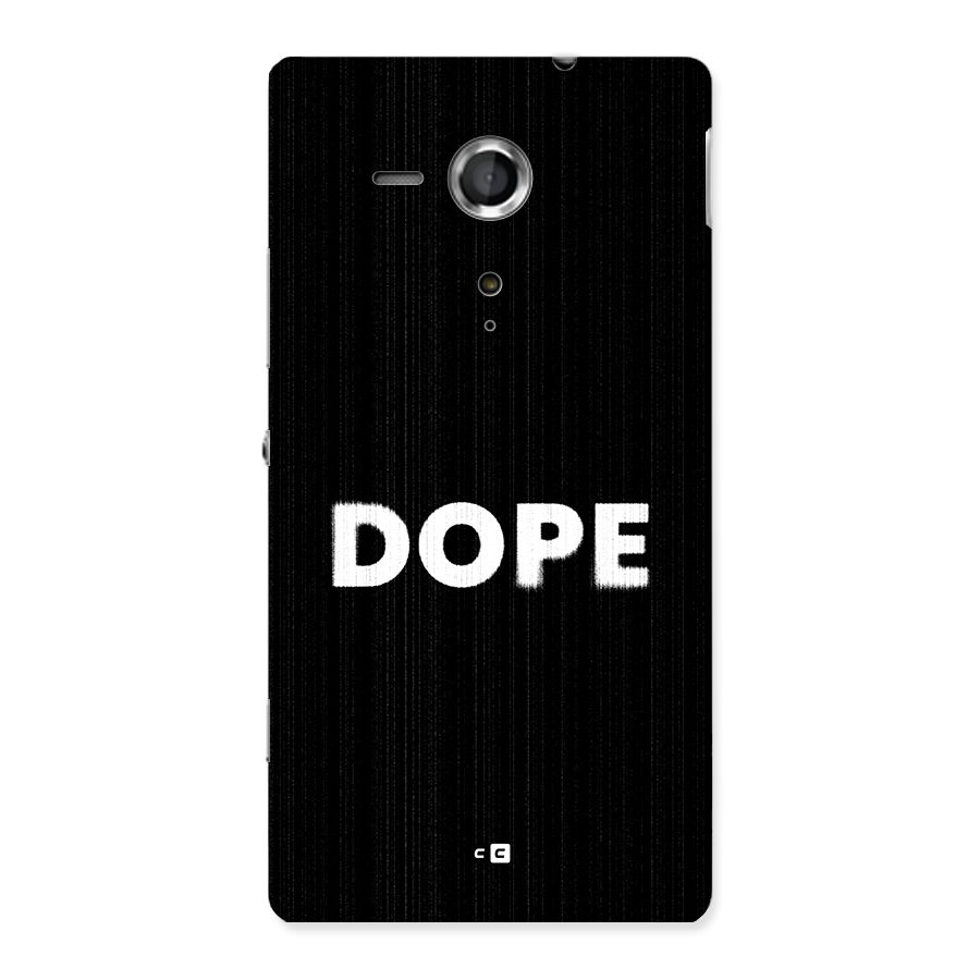 Sense Alert Back Case for Xperia Sp