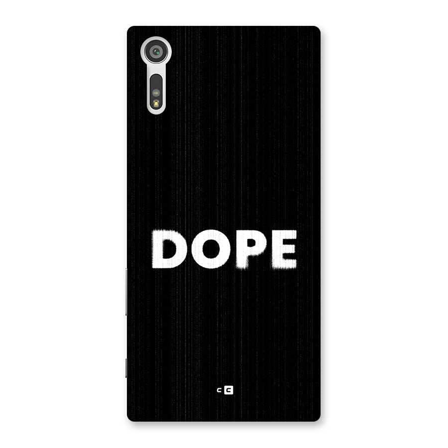 Sense Alert Back Case for Xperia XZ