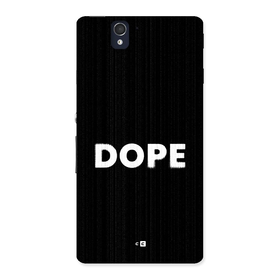 Sense Alert Back Case for Xperia Z