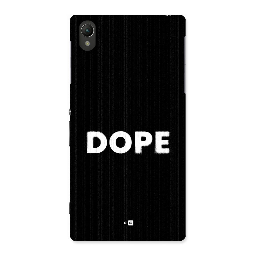 Sense Alert Back Case for Xperia Z1