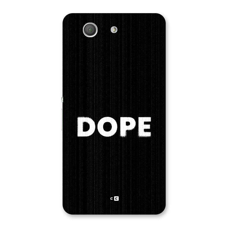 Sense Alert Back Case for Xperia Z3 Compact