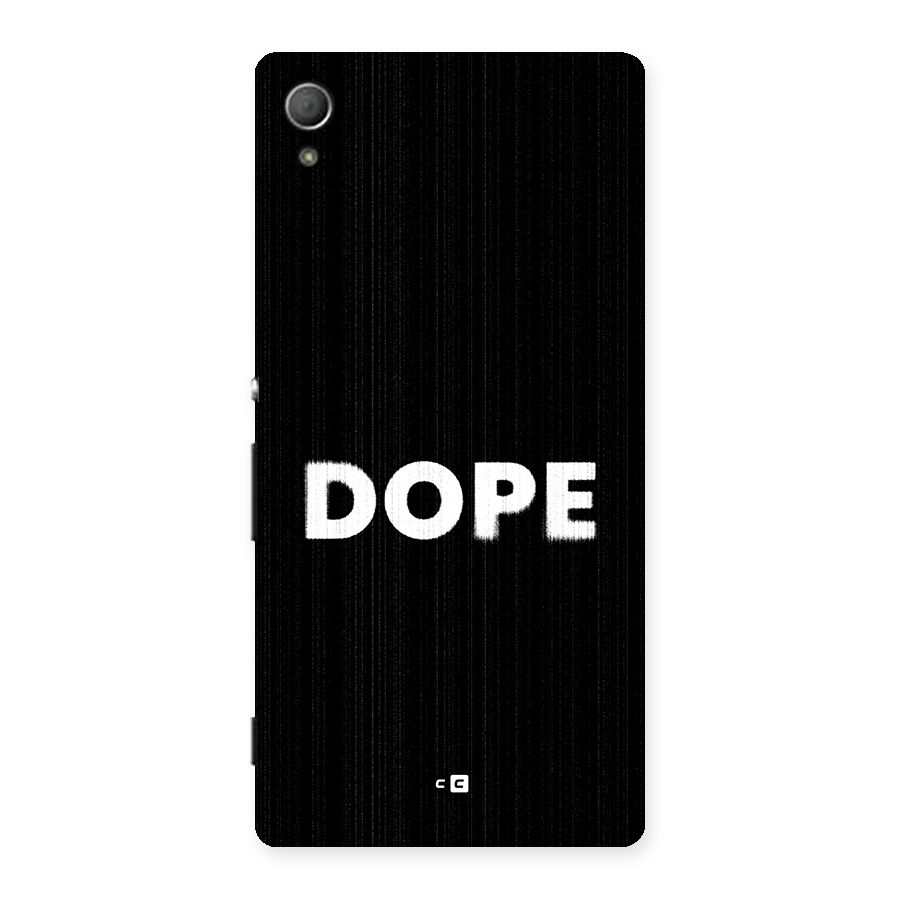 Sense Alert Back Case for Xperia Z3 Plus