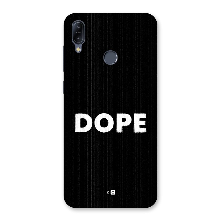 Sense Alert Back Case for Zenfone Max M2