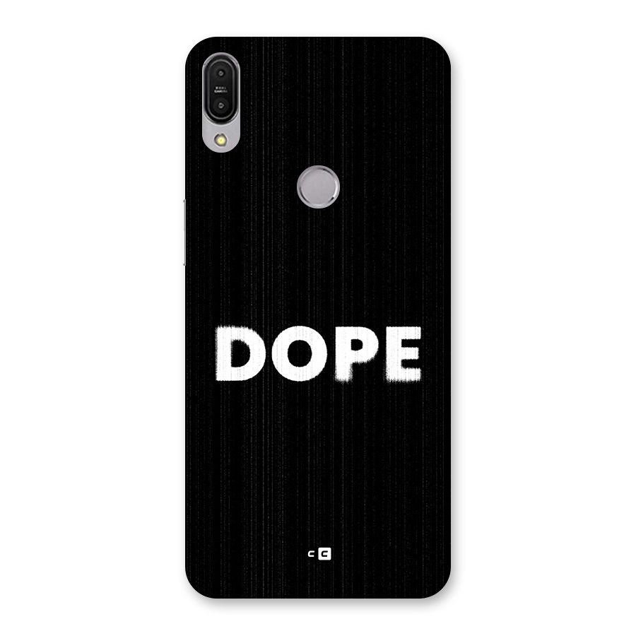Sense Alert Back Case for Zenfone Max Pro M1