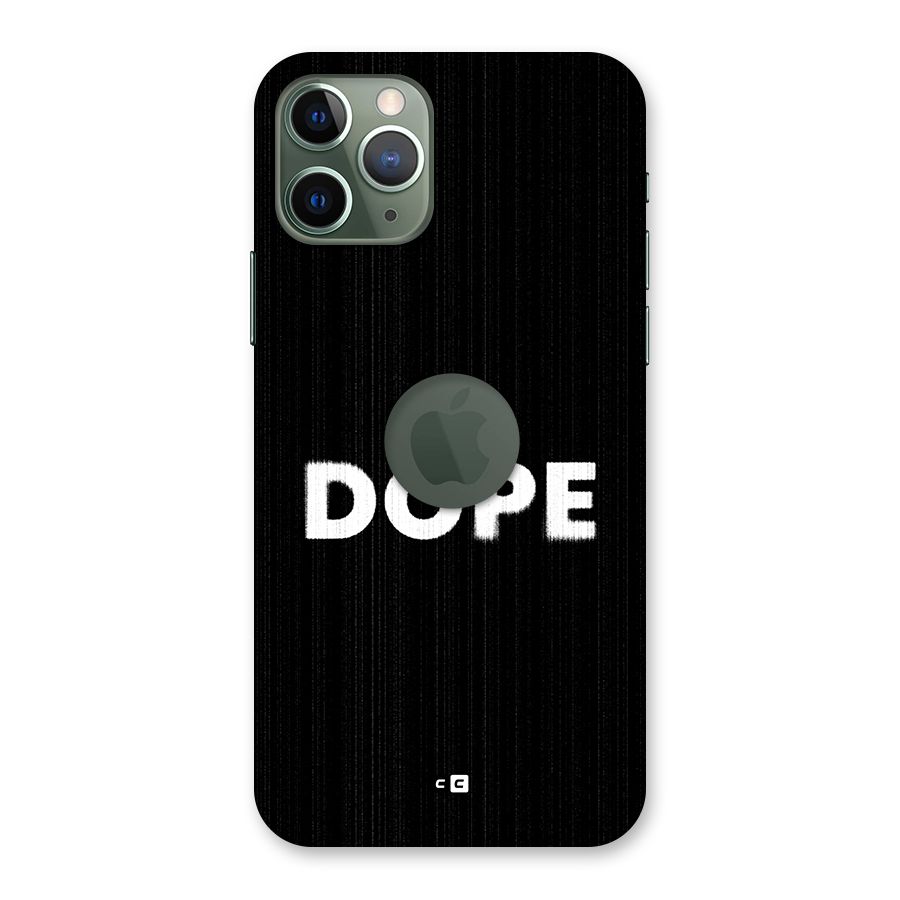 Sense Alert Back Case for iPhone 11 Pro Logo Cut