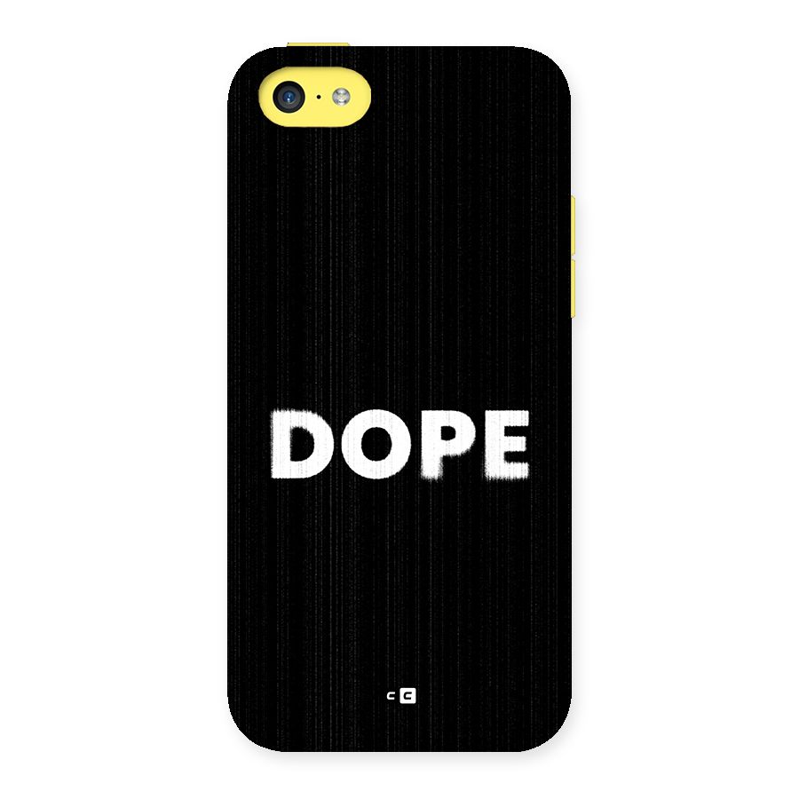 Sense Alert Back Case for iPhone 5C