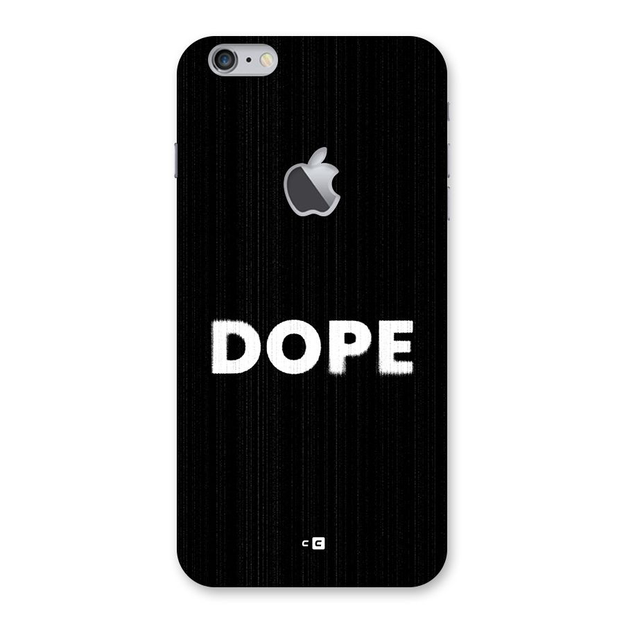 Sense Alert Back Case for iPhone 6 Plus 6S Plus Logo Cut