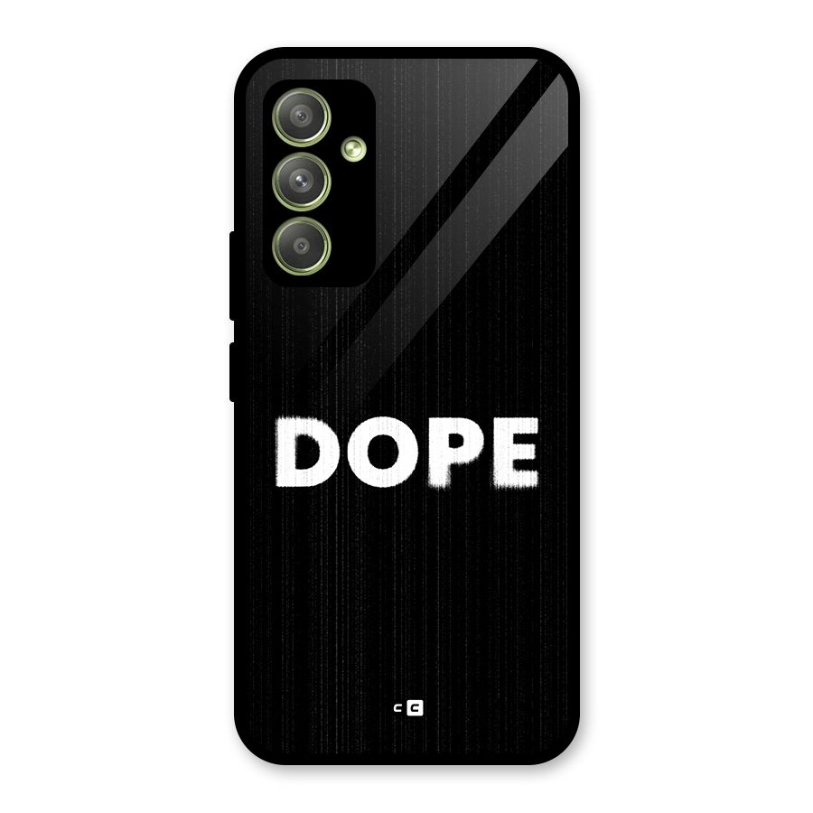Sense Alert Glass Back Case for Galaxy A54