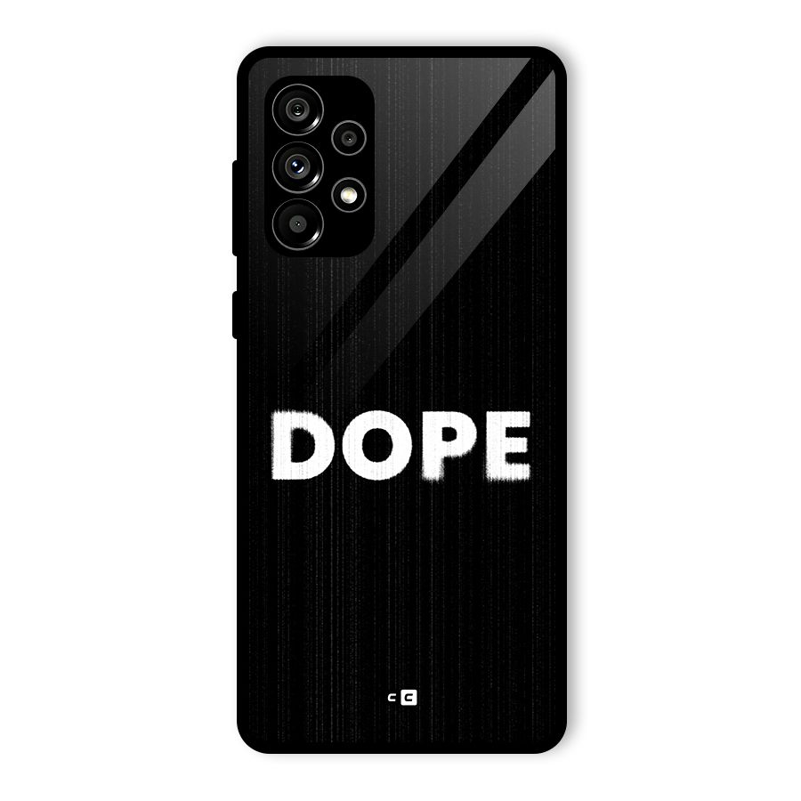 Sense Alert Glass Back Case for Galaxy A73 5G