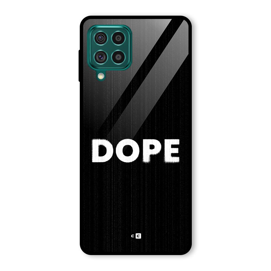 Sense Alert Glass Back Case for Galaxy F62