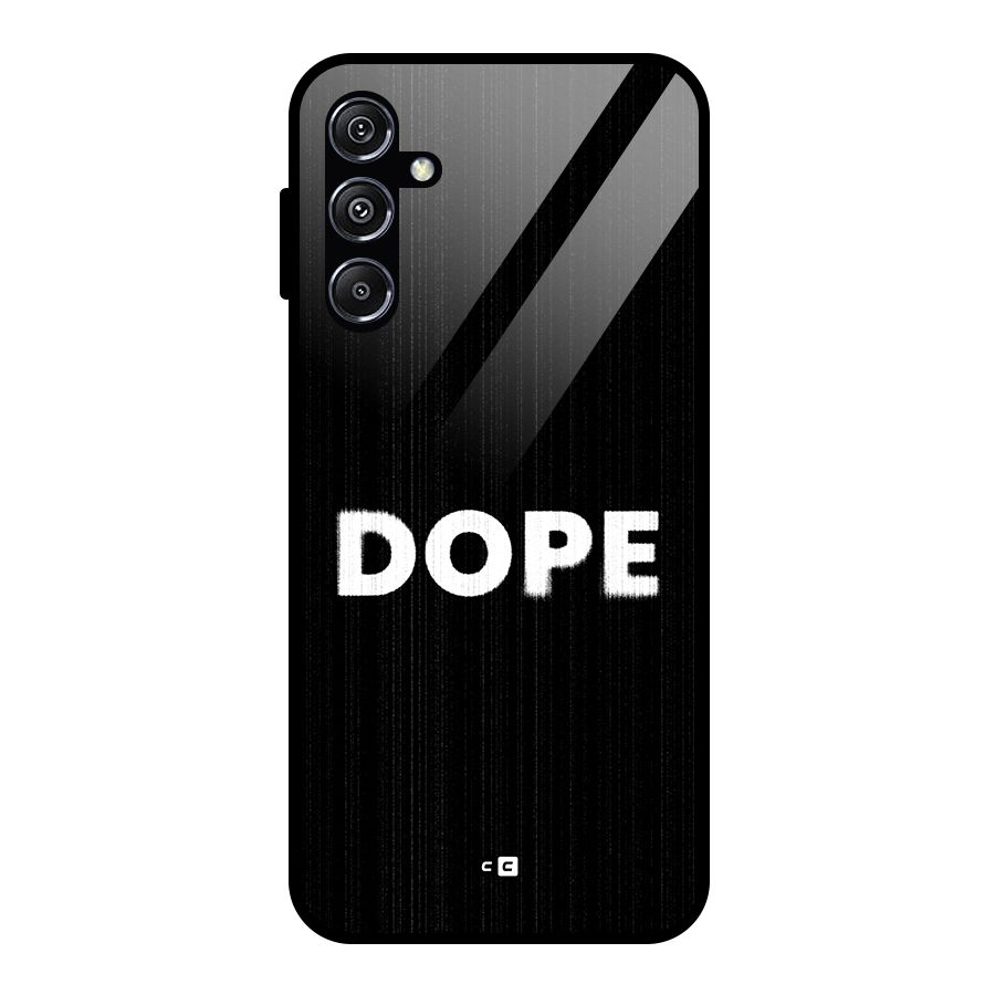 Sense Alert Glass Back Case for Galaxy M34 5G