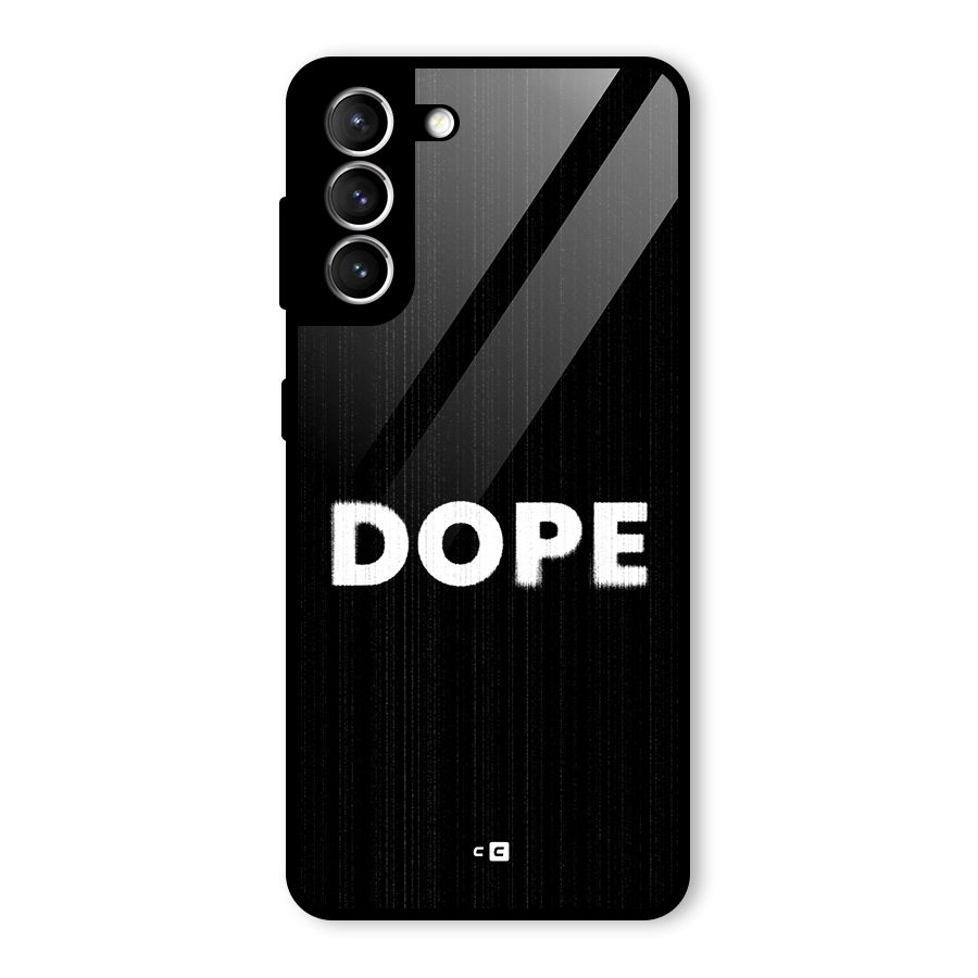 Sense Alert Glass Back Case for Galaxy S21 5G